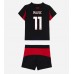 Maillot de foot AC Milan Christian Pulisic #11 Domicile vêtements enfant 2025-26 Manches Courtes (+ pantalon court)